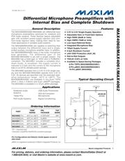 MAX4061 datasheet.datasheet_page 1