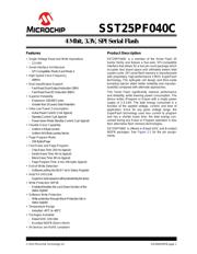 SST25PF040C-40I/MF datasheet.datasheet_page 1