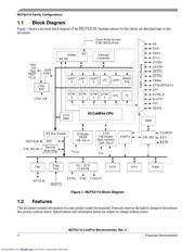 MCF52110 数据规格书 4