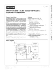 FM24C02UFM8 Datenblatt PDF
