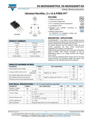 VS-MUR3020WT-N3 数据规格书 1