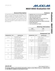 MAX15053EVKIT+ 数据规格书 1
