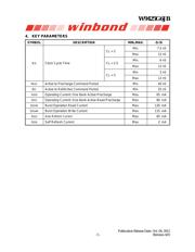 W9425G6JB-5I TR datasheet.datasheet_page 5