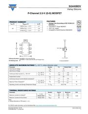 SI3443BDV-T1-GE3 数据规格书 1