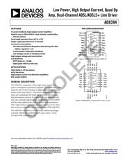 AD8394AREZ datasheet.datasheet_page 1