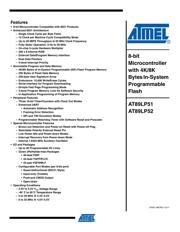 AT89LP52-20JU Datenblatt PDF