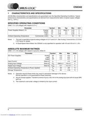 CS5342 datasheet.datasheet_page 4