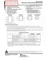 74LVC1G3157DW-7 数据规格书 1