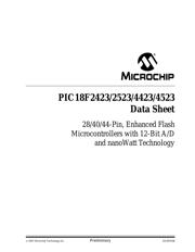PIC18F2523-I/SP Datenblatt PDF