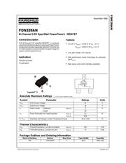 FDN339AN 数据规格书 2