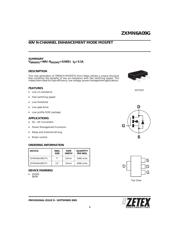 ZXMN6A09GTA 数据规格书 1