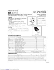 IRG4PH20KD datasheet.datasheet_page 1
