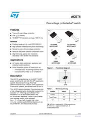 ACST67SR datasheet.datasheet_page 1