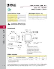 HMC384LP4TR 数据规格书 4