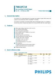 74ALVC14PW,118 数据规格书 1