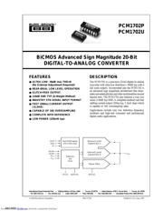 PCM1702U-KE6 datasheet.datasheet_page 1