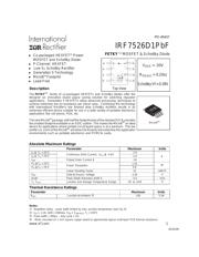 IRF7526D1TRPBF 数据规格书 1