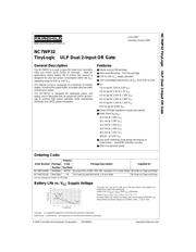 NC7WP32K8X datasheet.datasheet_page 2