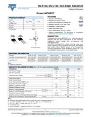 IRLU120PBF 数据规格书 1