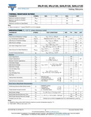 IRLU120PBF 数据规格书 2