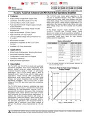 TLC2274 datasheet.datasheet_page 1