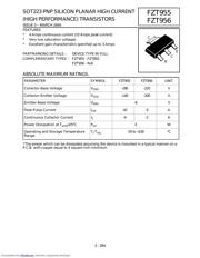 FZT955TA Datenblatt PDF