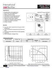 IRFB7430PBF Datenblatt PDF