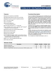 CY7C1480BV25-200BZXC datasheet.datasheet_page 1