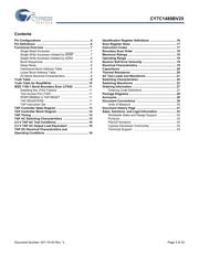 CY7C1480BV25-200BZXC datasheet.datasheet_page 3