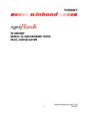 W25Q64CVSSIG datasheet.datasheet_page 1