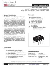 PVG612ASPBF Datenblatt PDF