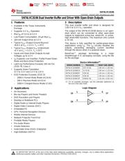 SN74LVC2G06DRYR datasheet.datasheet_page 1