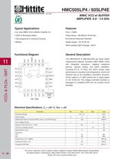 HMC505LP4 datasheet.datasheet_page 3