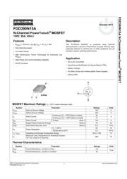 FDD390N15A datasheet.datasheet_page 1