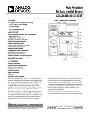 ADIS16355/PCBZ datasheet.datasheet_page 1