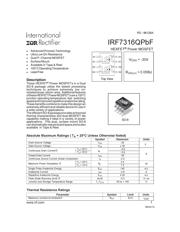 IRF7316 Datenblatt PDF