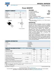 IRF9Z30PBF Datenblatt PDF