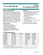 DS1339U-33+ datasheet.datasheet_page 1