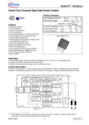 BTS621L1E3230 数据规格书 1