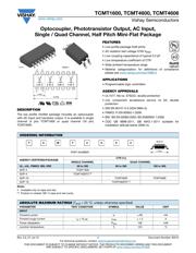TCMT1600 数据规格书 1