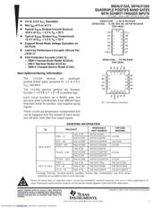 SN74LV132 数据规格书 1