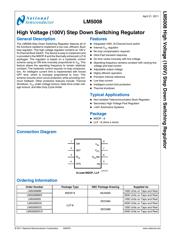 LM5008SDC/NOPB datasheet.datasheet_page 2