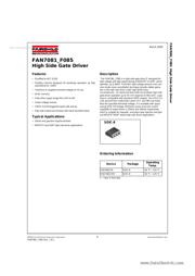 FAN7081 datasheet.datasheet_page 1