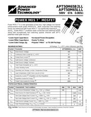 APT50M65B2LLG datasheet.datasheet_page 1