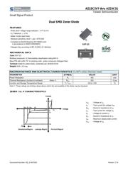 AZ23C6V2 RFG 数据规格书 1