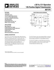 AD7376ARU50 数据规格书 1