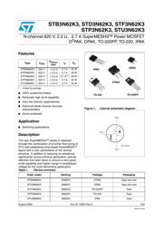 STD3N62K3 datasheet.datasheet_page 1