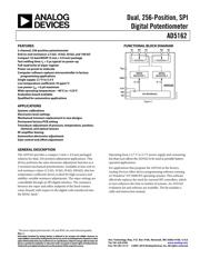 AD5162BRM2.5 数据规格书 1