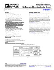 ADIS16460AMLZ datasheet.datasheet_page 1