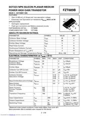 FZT689BTC datasheet.datasheet_page 1